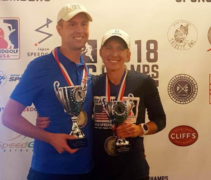 Cups for the Cupps at US Speedgolf Open