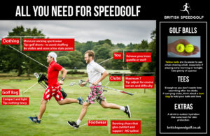 What you need to play Speedgolf